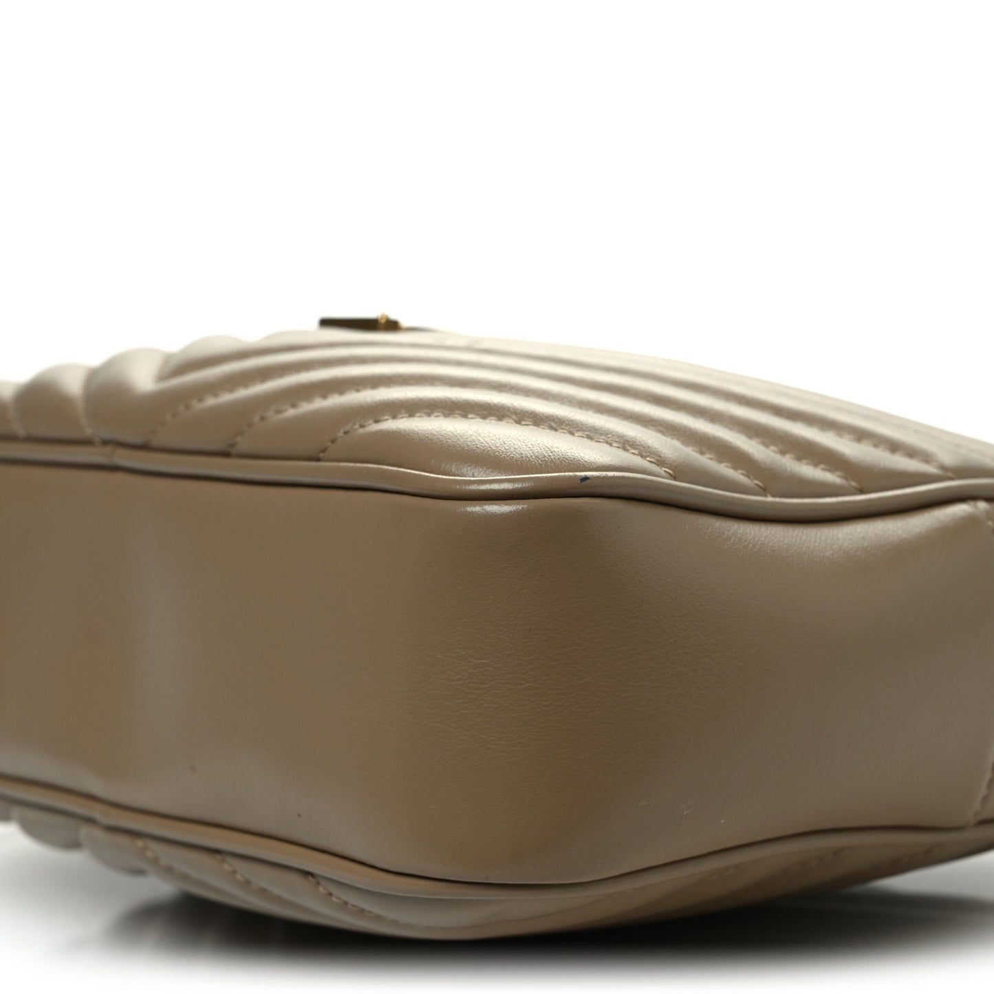 Calfskin Matelasse Monogram Lou Camera Bag Taupe