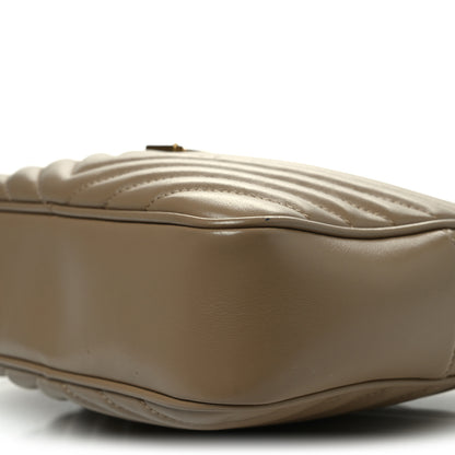 Saint Laurent Calfskin Matelasse Monogram Lou Camera Bag Taupe 11 of 15