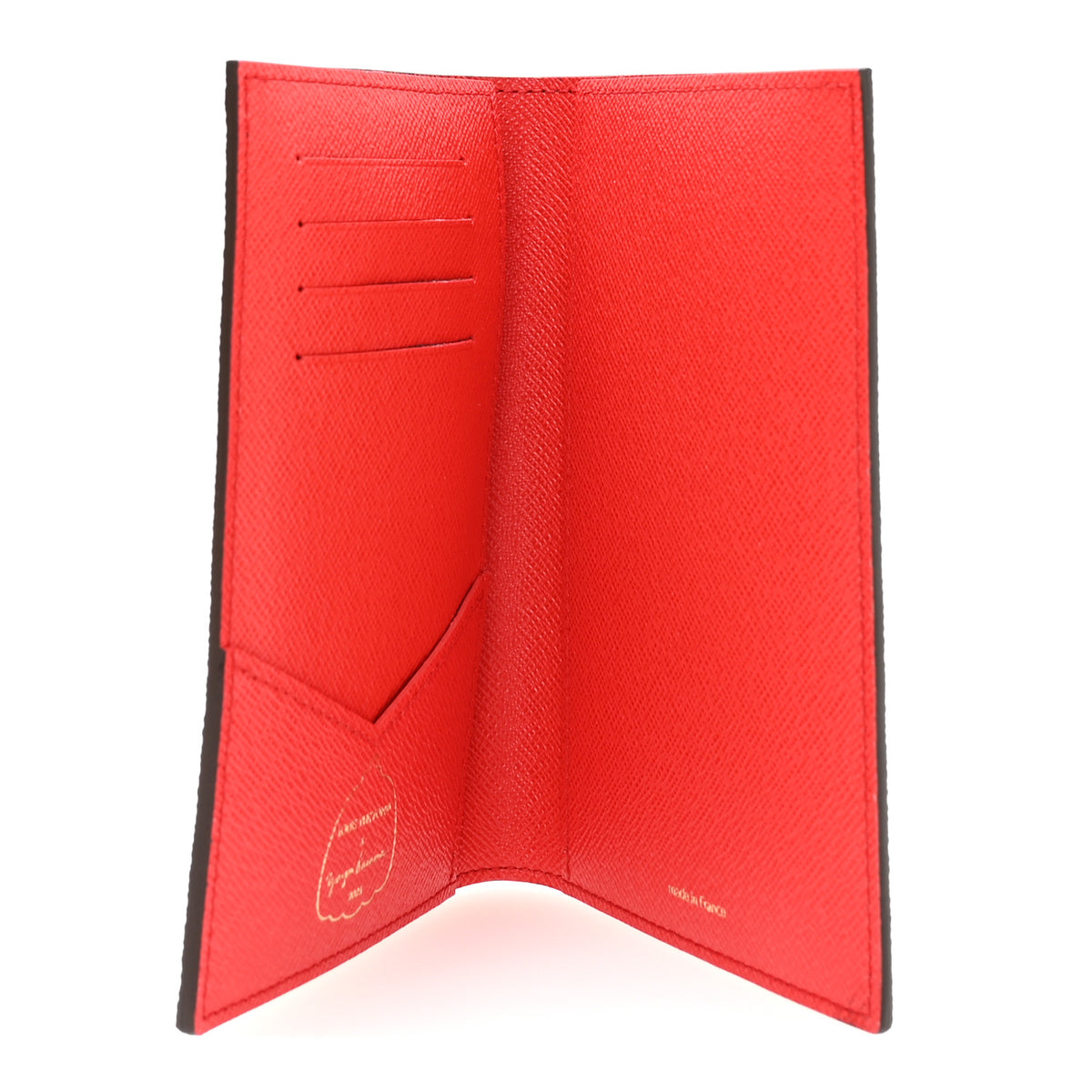 LV X YK Monogram Dots Passport Cover Multicolor