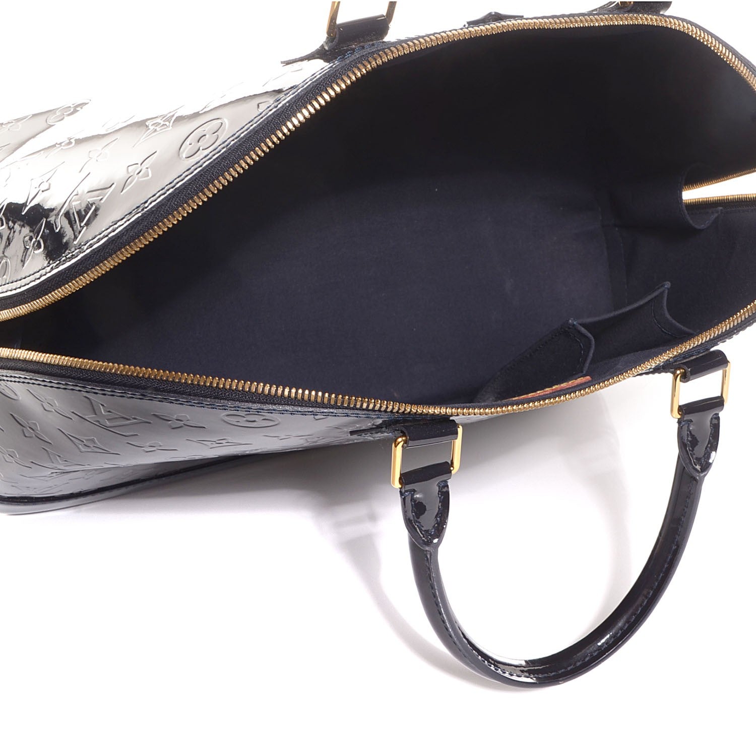 Louis Vuitton Vernis Alma GM Blue Infini 5 of 7