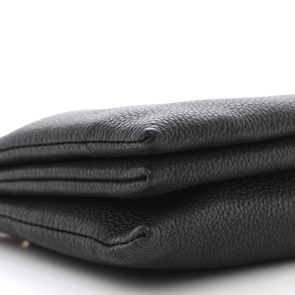 Bottega Veneta Grained Calfskin Saint Germain Chain Crossbody Pouch Black 11 of 12