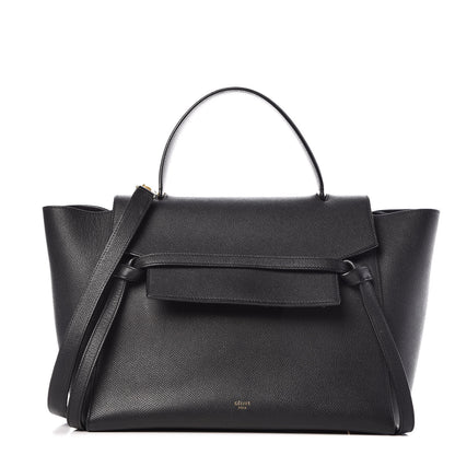 Celine Grained Calfskin Mini Belt Bag Black 1 of 14