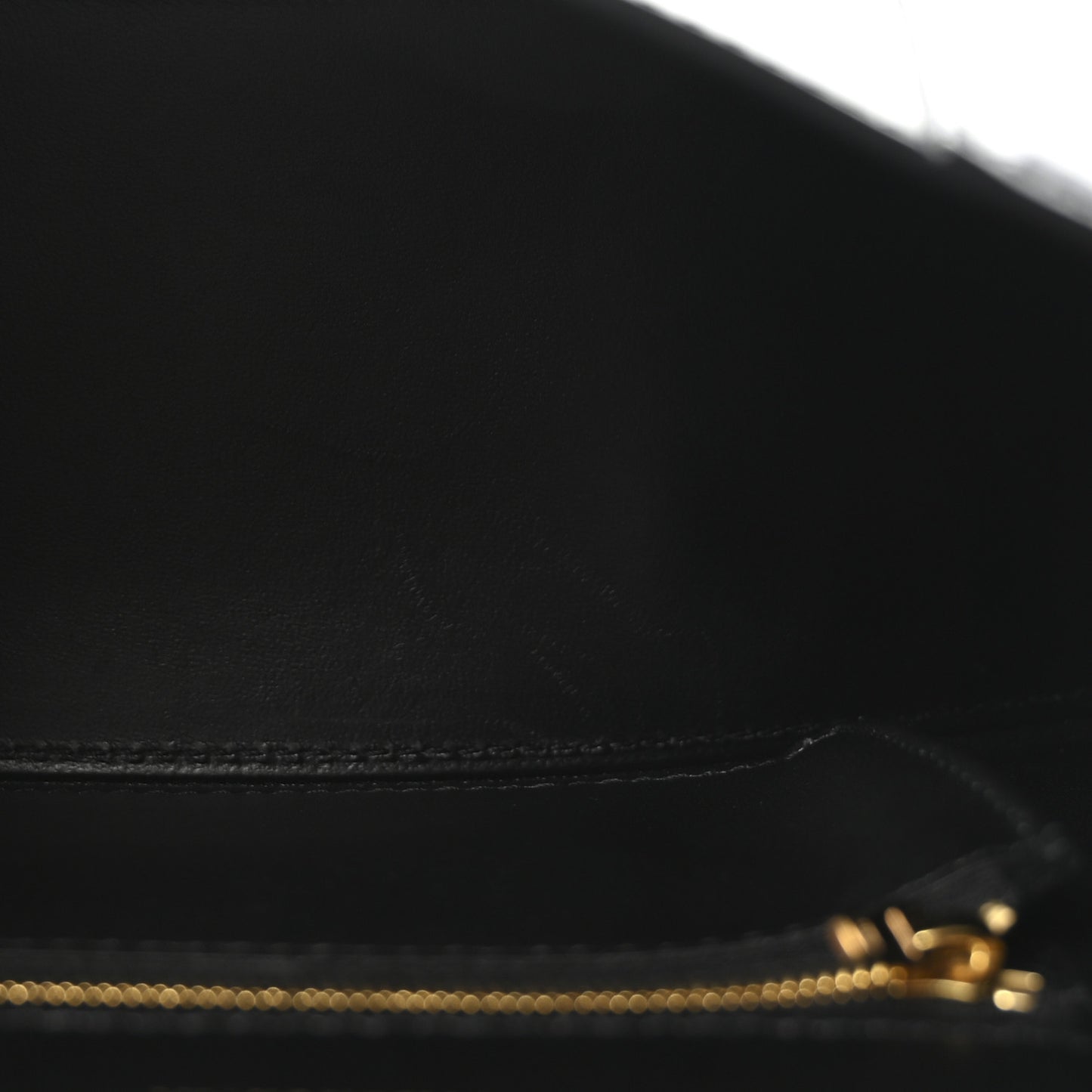 Shiny Box Calfskin Small Hourglass Top Handle Bag Black