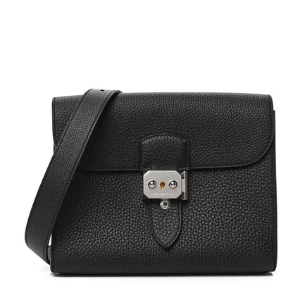 Hermes Togo Sac A Depeches 21 Messenger Bag Black 1 of 8