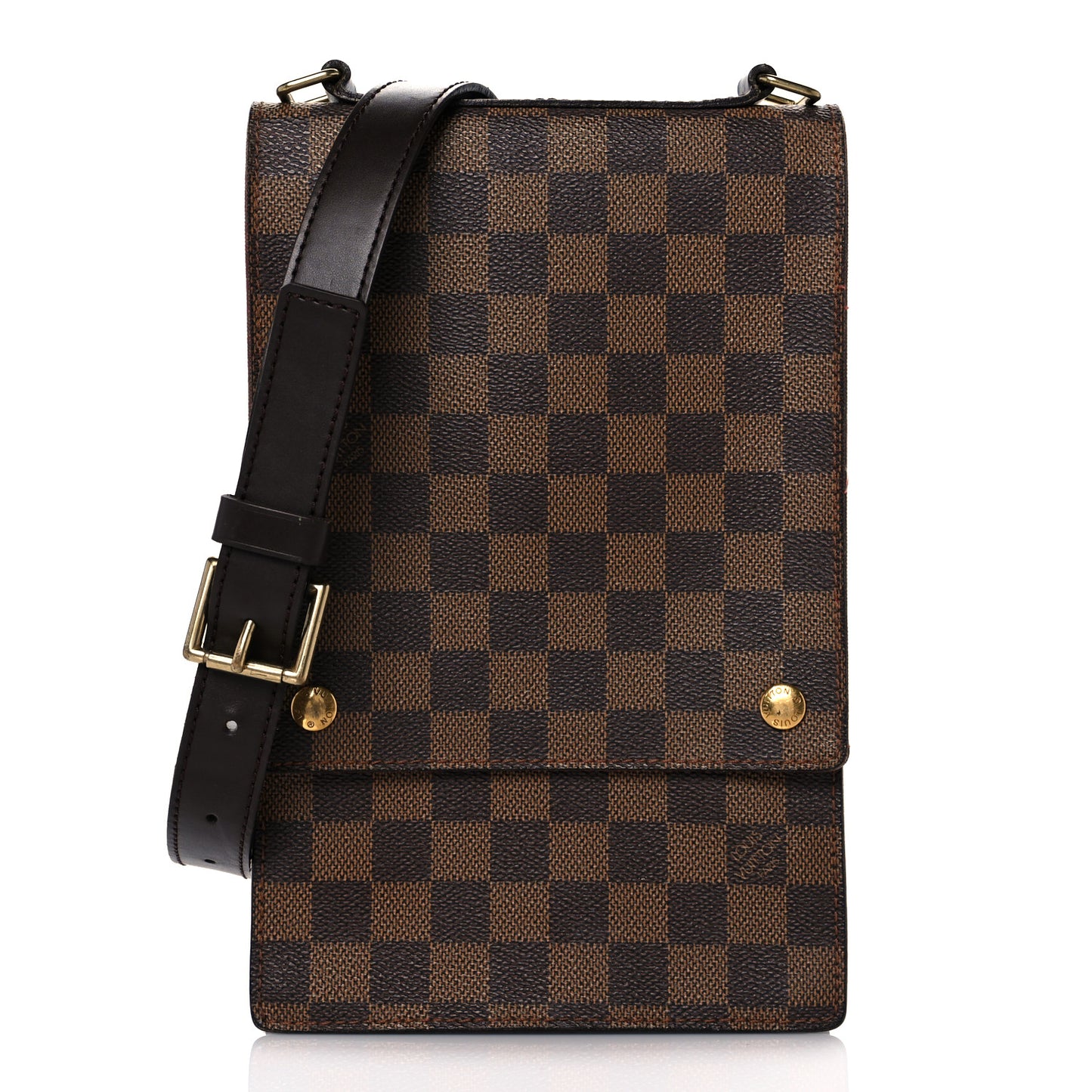 Damier Ebene Portobello Travel Shoulder Bag