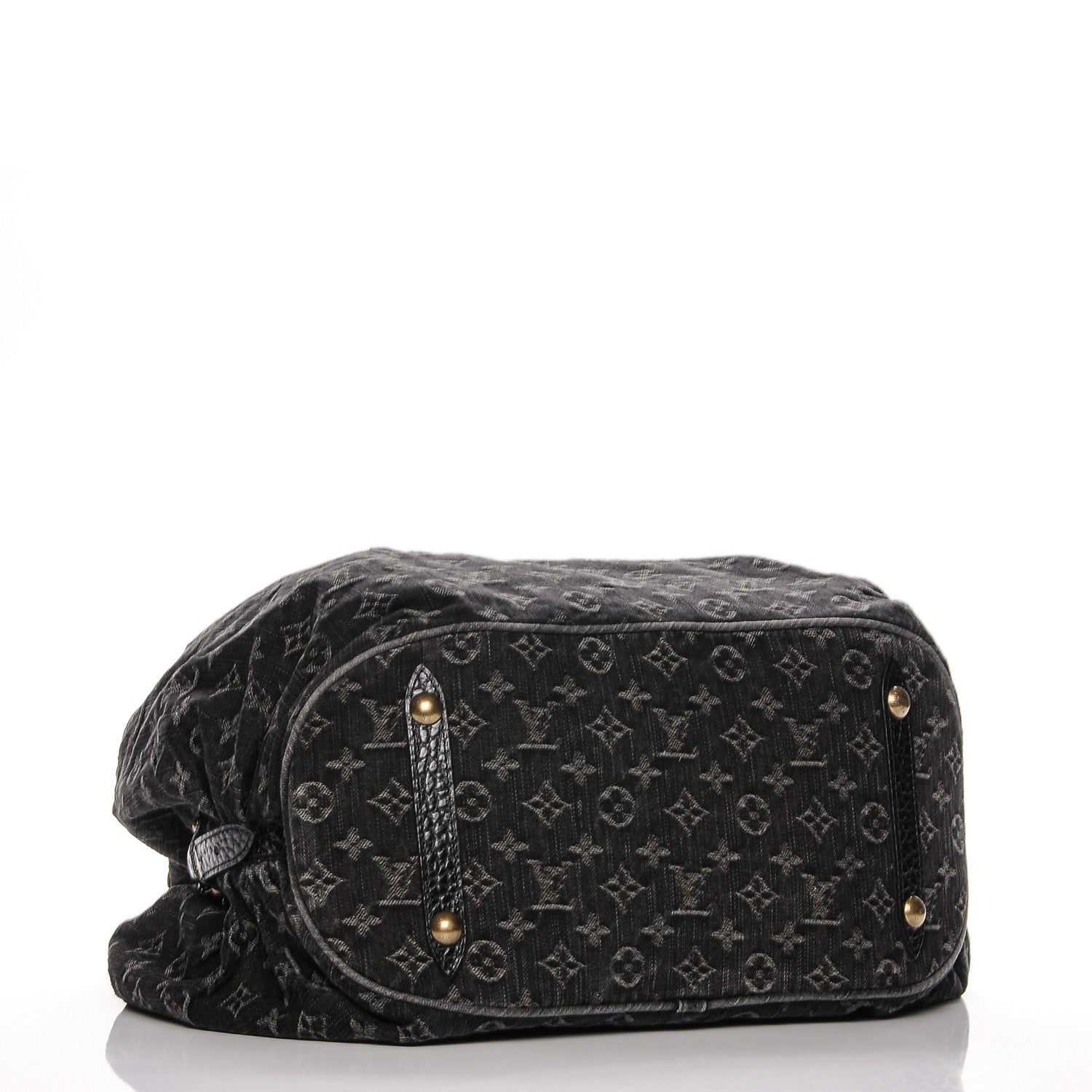 Louis Vuitton Denim Mahina XL Black 4 of 6