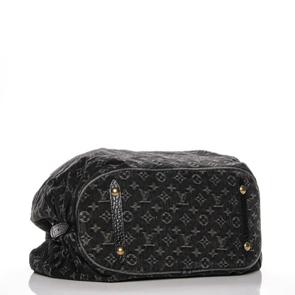 Louis Vuitton Denim Mahina XL Black 4 of 6
