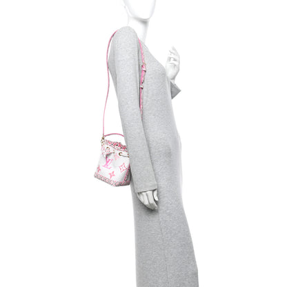 Louis Vuitton Monogram Giant By The Pool Nano Noe Rose 2 of 9