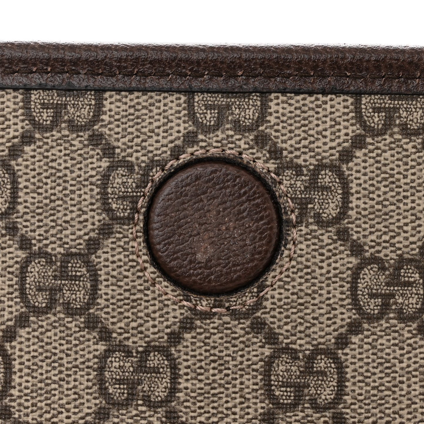 GG Supreme Monogram Neo Vintage Web Belt Bag Brown