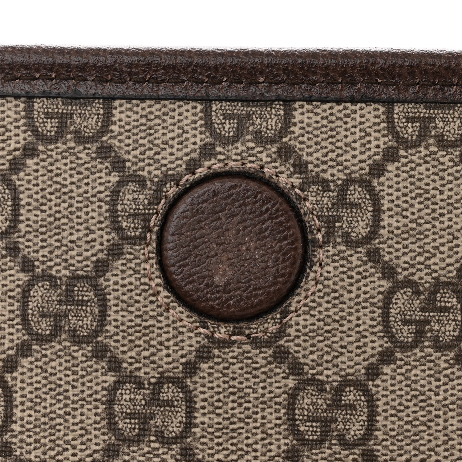 Gucci GG Supreme Monogram Neo Vintage Web Belt Bag Brown 12 of 12