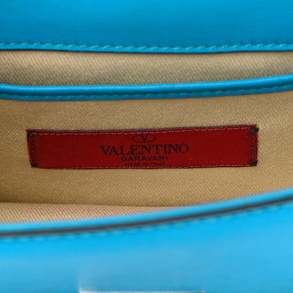 Valentino Garavani Vitello Mini Glam Lock Rockstud Flap Parrot 6 of 15