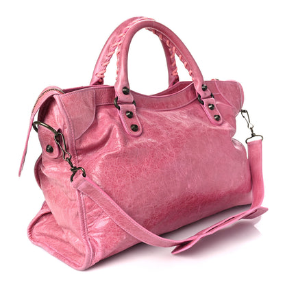 Balenciaga Agneau Classic Hardware City Bubblegum 3 of 8