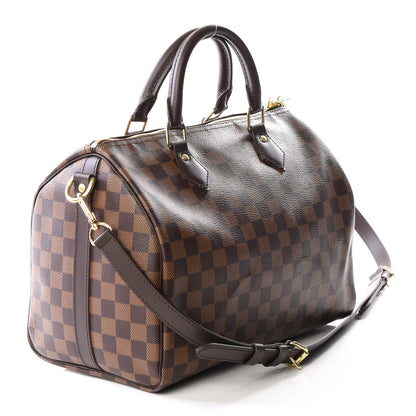Louis Vuitton Damier Ebene Speedy Bandouliere 30 2 of 11