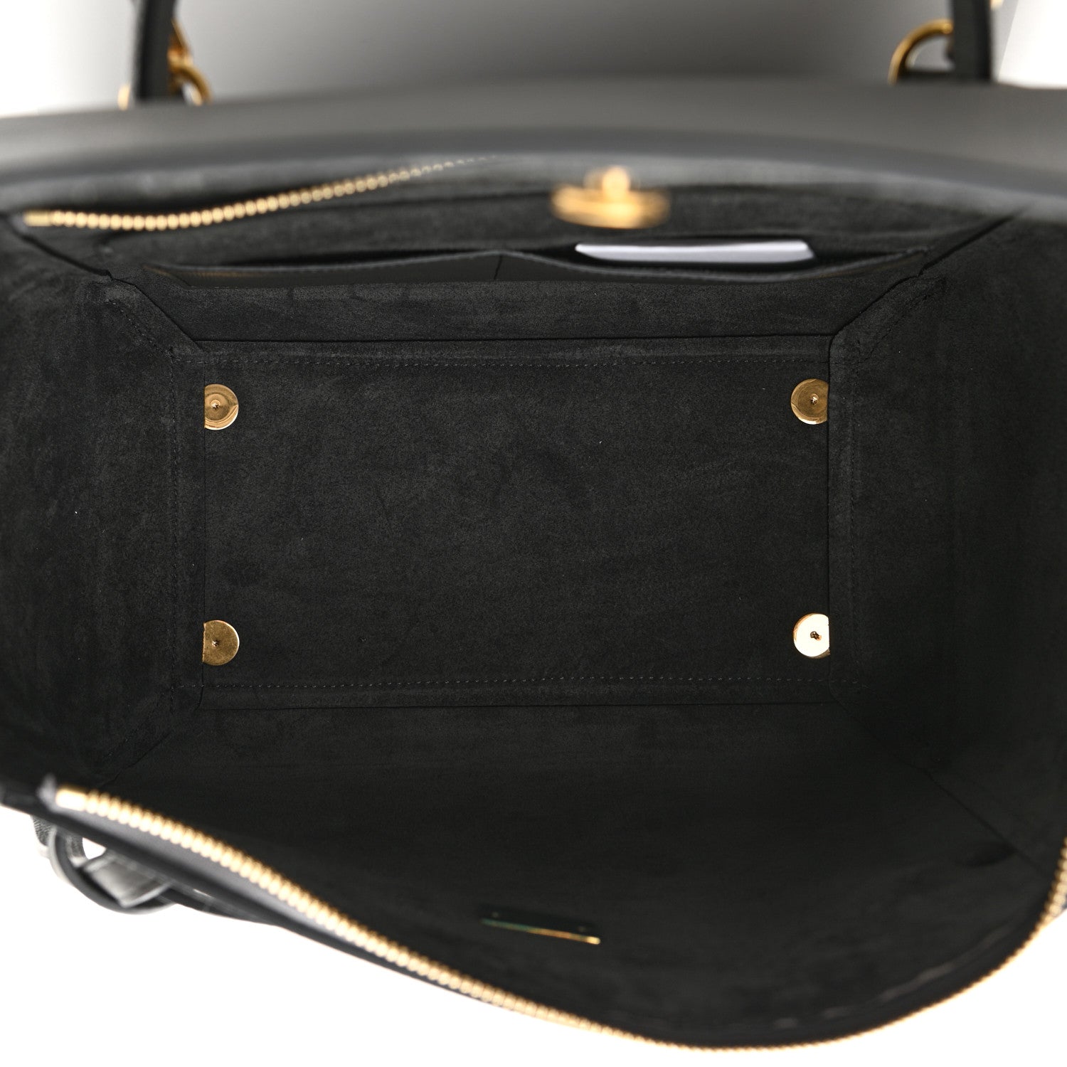 Celine Grained Calfskin Mini Belt Bag Grey 5 of 11