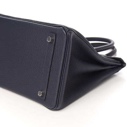 Hermes Togo Birkin 30 Bleu Nuit 8 of 10