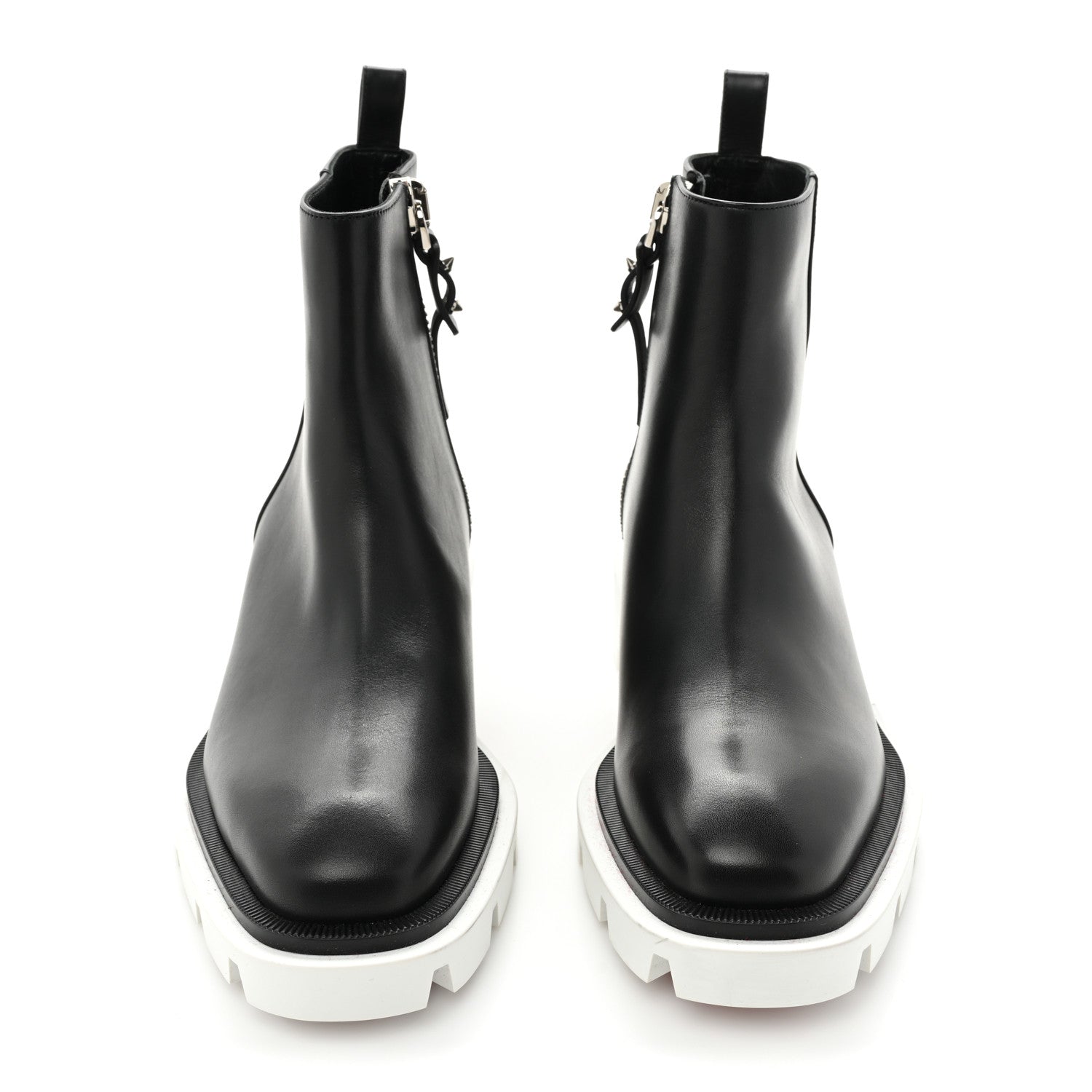 Christian Louboutin Calfskin Maxiboot Boots 38.5 Black 4 of 9