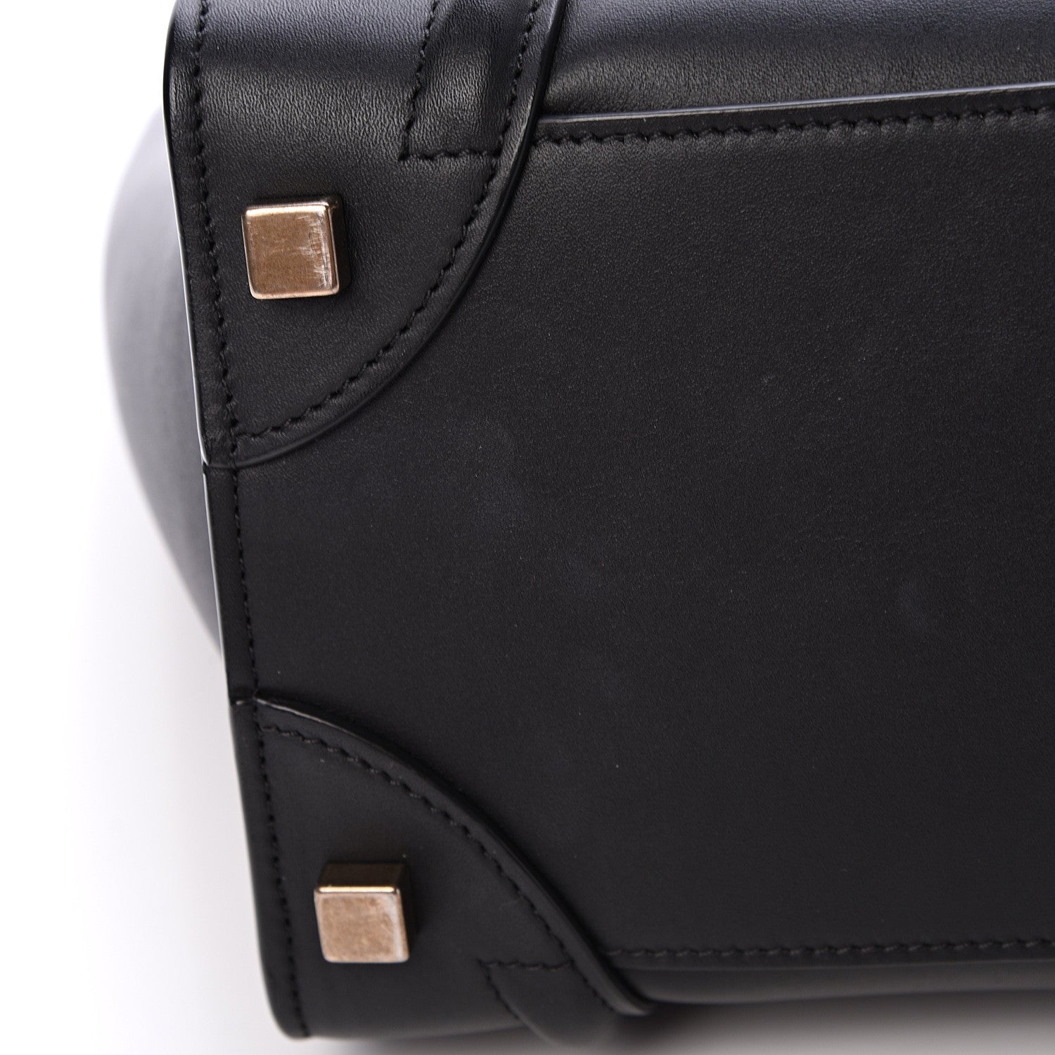 Celine Smooth Calfskin Micro Luggage Black 12 of 13