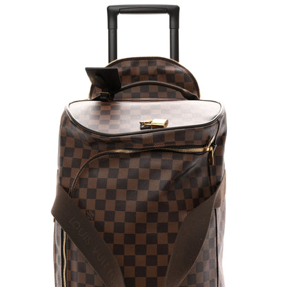 Louis Vuitton Damier Ebene Horizon Soft Duffle 55 10 of 12