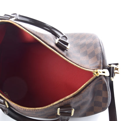 Louis Vuitton Damier Ebene Speedy Bandouliere 30 6 of 10