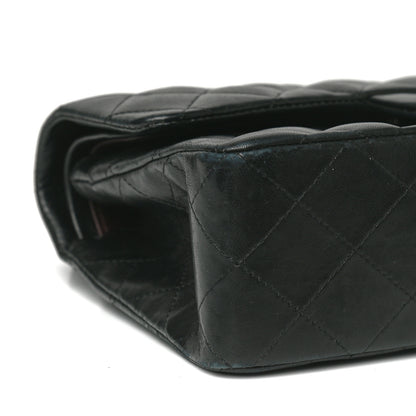 Chanel Lambskin Quilted Small Double Flap Black 8 of 10