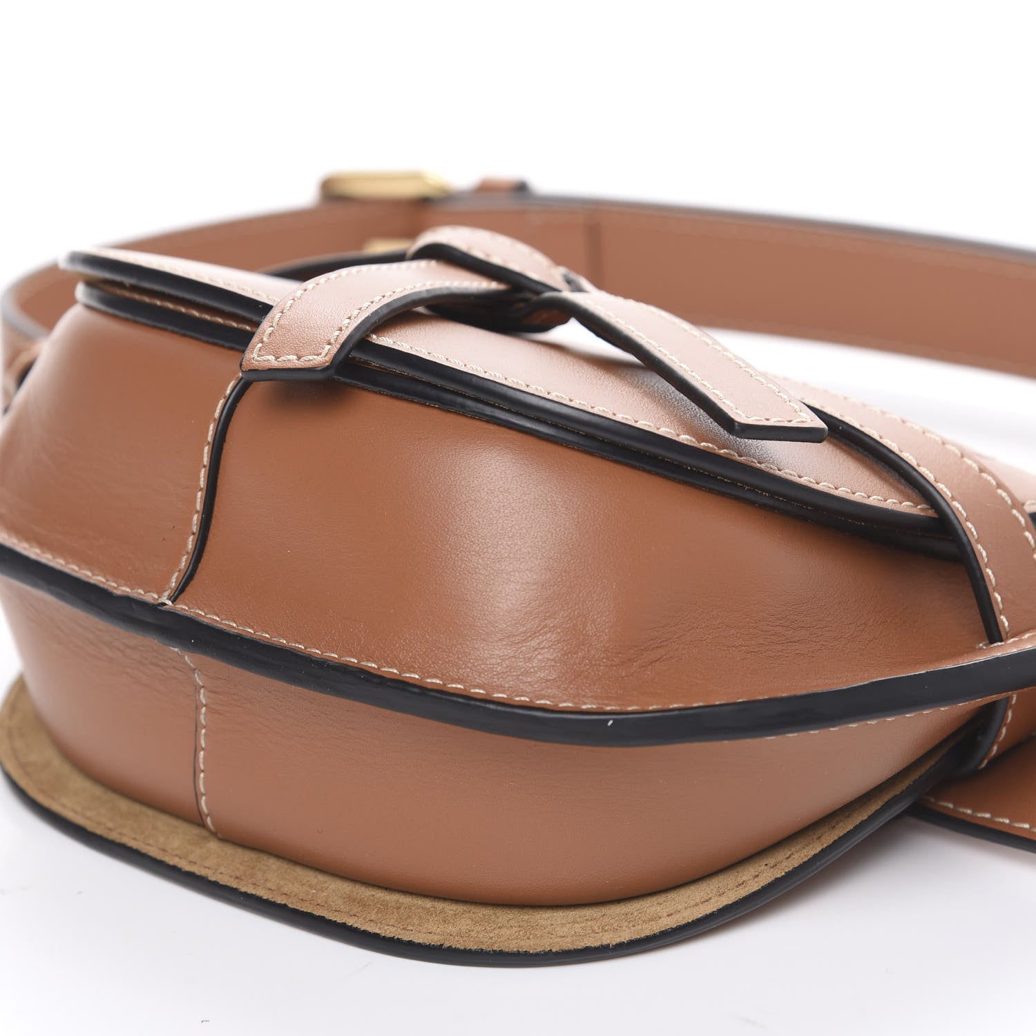 Loewe Calfskin Mini Gate Belt Bag Tan 8 of 8