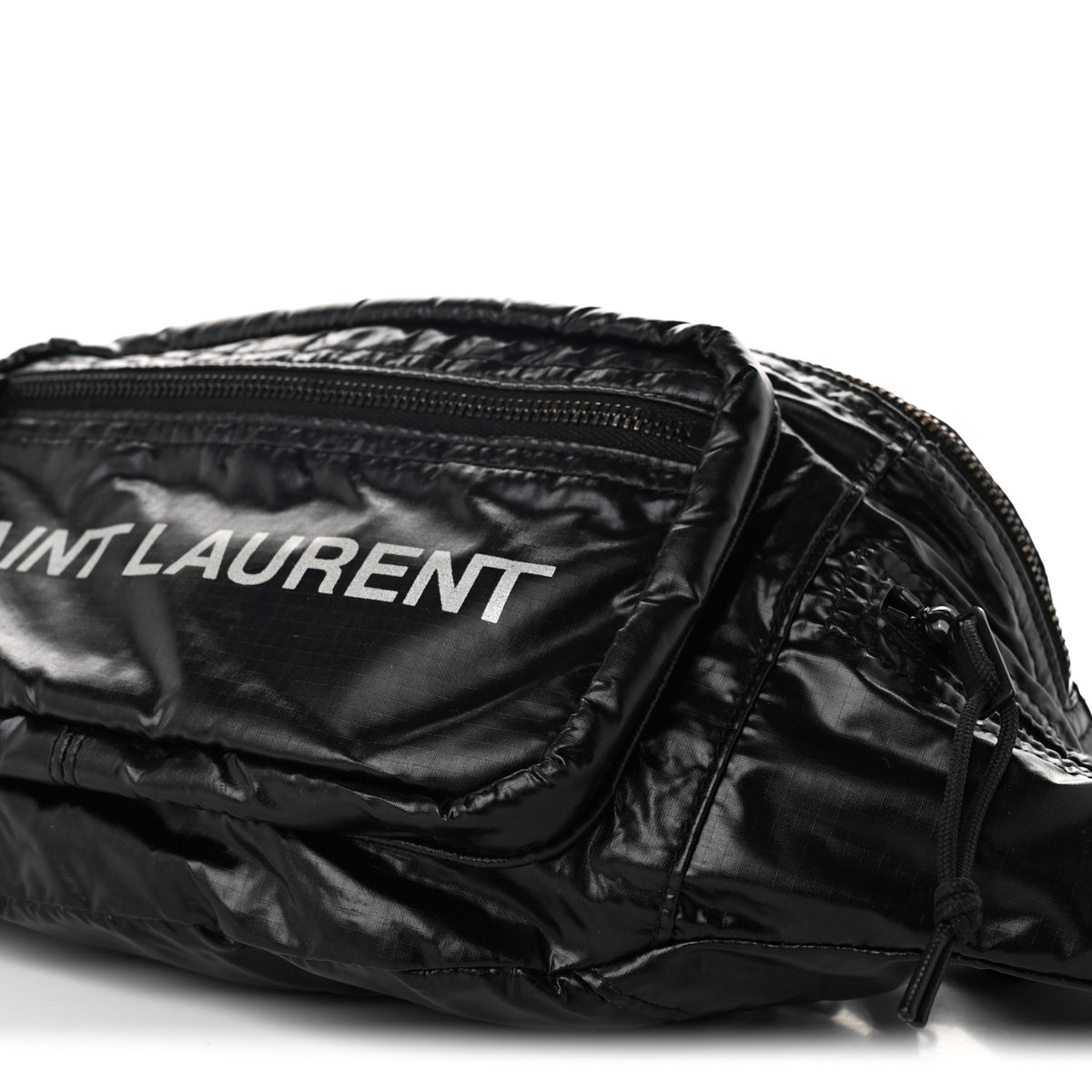 Saint Laurent Nylon Logo Nuxx Body Belt Bag Black 8 of 8