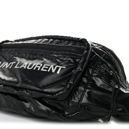 Saint Laurent Nylon Logo Nuxx Body Belt Bag Black 8 of 8