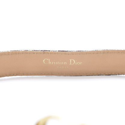 Christian Dior Monogram CD Belt 80 Beige 3 of 6