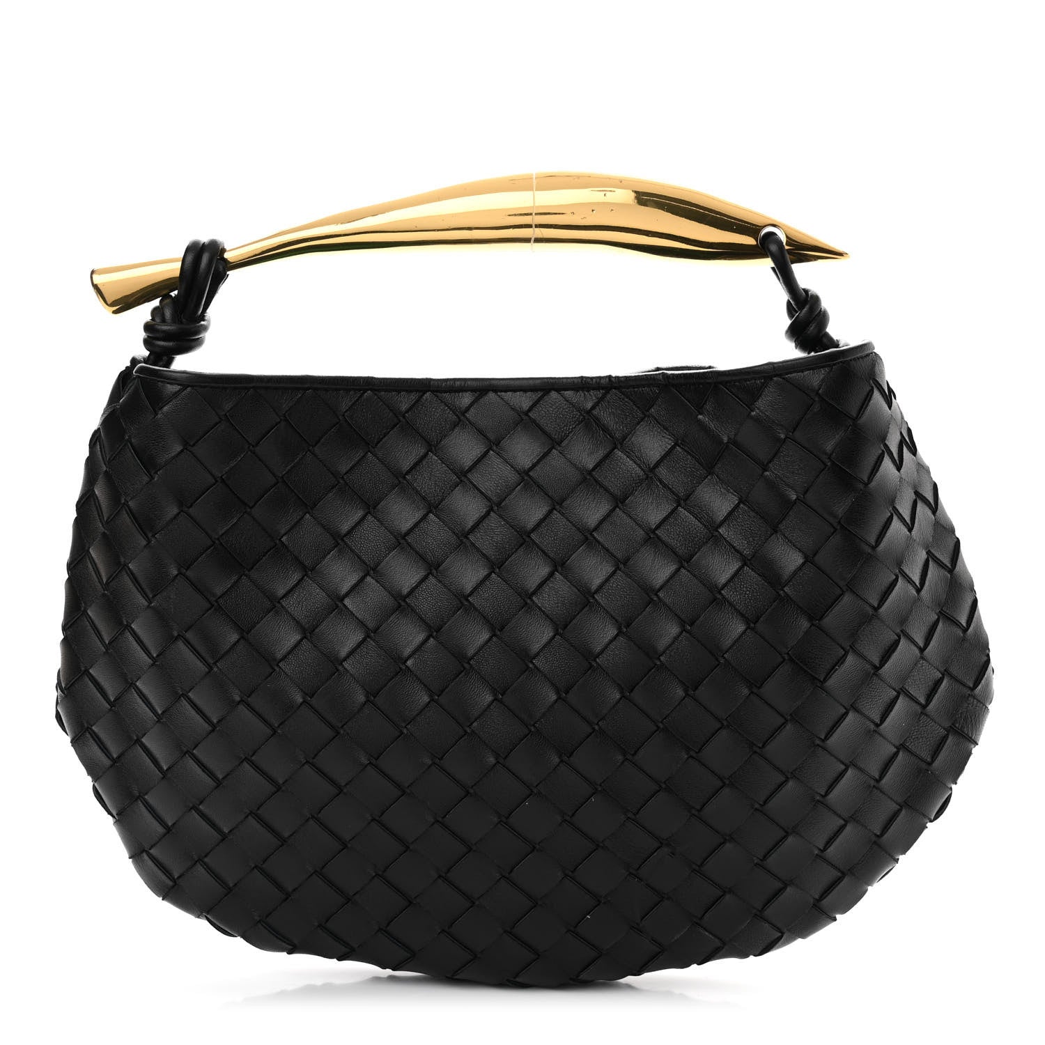 Bottega Veneta Nappa Intrecciato Sardine Bag Black 1 of 11