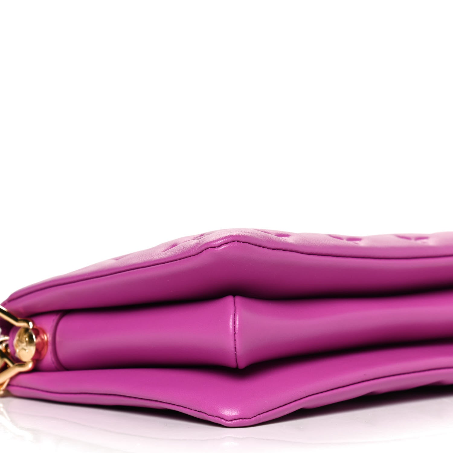 Louis Vuitton Lambskin Embossed Monogram Coussin BB Orchid 8 of 9