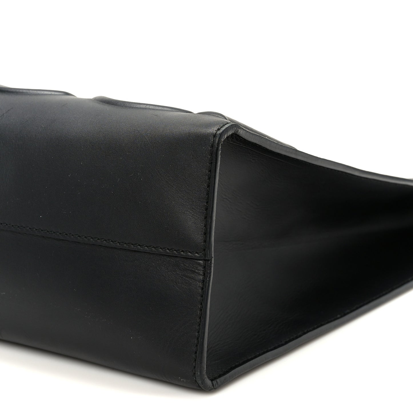 Calfskin Embossed Medium XL Tote Black
