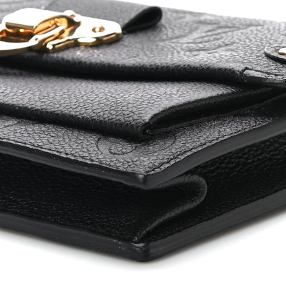Louis Vuitton Empreinte Vavin Chain Wallet Black 8 of 11