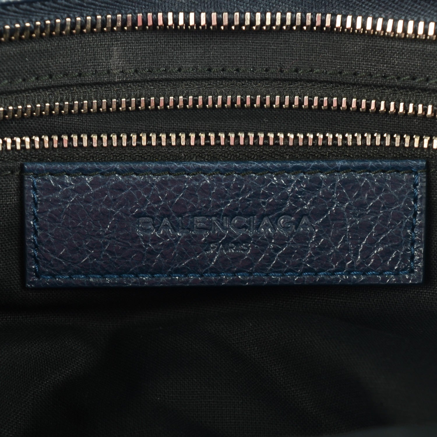 Balenciaga Agneau Giant 12 Silver Hardware City Bleu Obscur 8 of 11