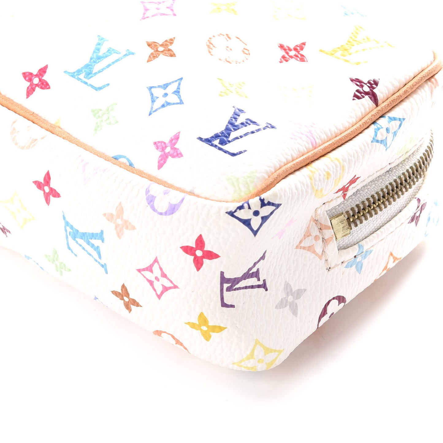 Monogram Multicolor Trousse Wapity White