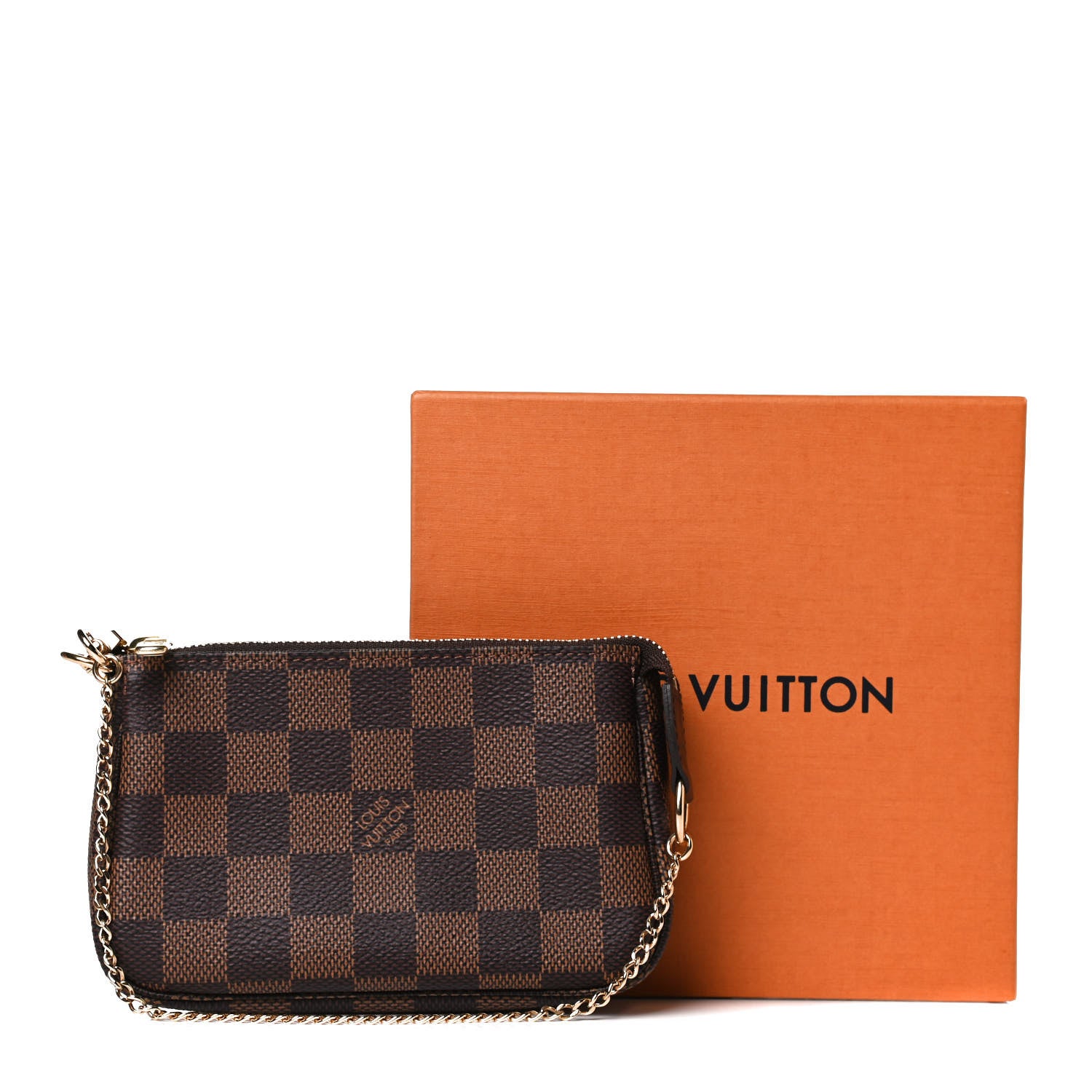 Louis Vuitton Damier Ebene Mini Pochette Accessories 11 of 11