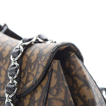 Christian Dior Monogram Romantique Trotter Bag Brown 15 of 18