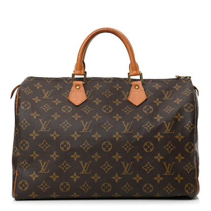 Louis Vuitton Monogram Speedy 35 1 of 20