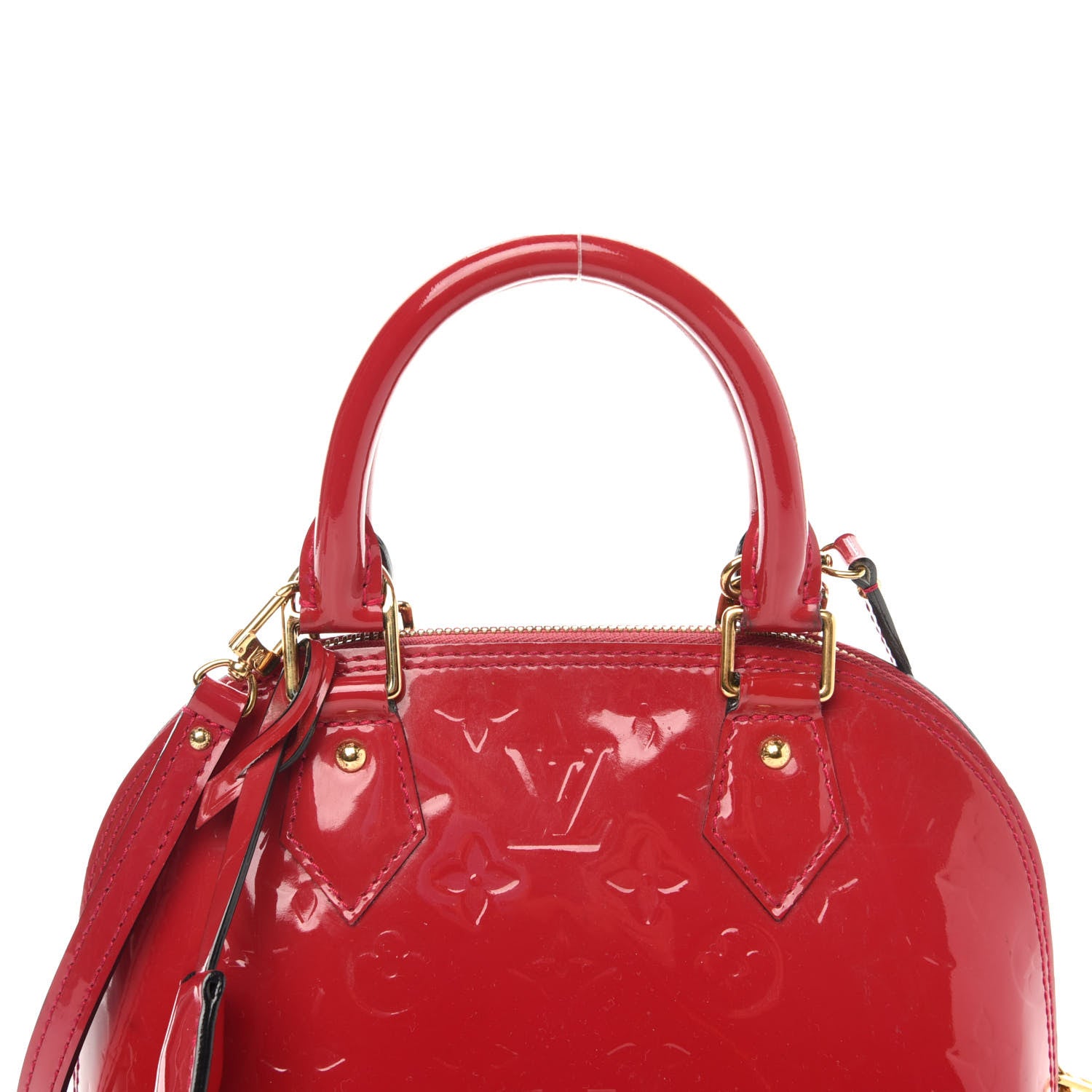Louis Vuitton Vernis Alma BB Pomme D'Amour 13 of 13