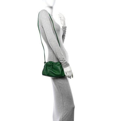 Mansur Gavriel Lambskin Mini Cloud Clutch Green 2 of 10