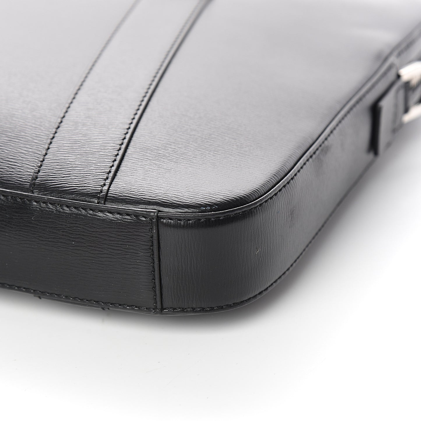 Calfskin Briefcase Black