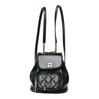 Chanel Caviar Quilted Mini Business Affinity Backpack Black 1 of 13