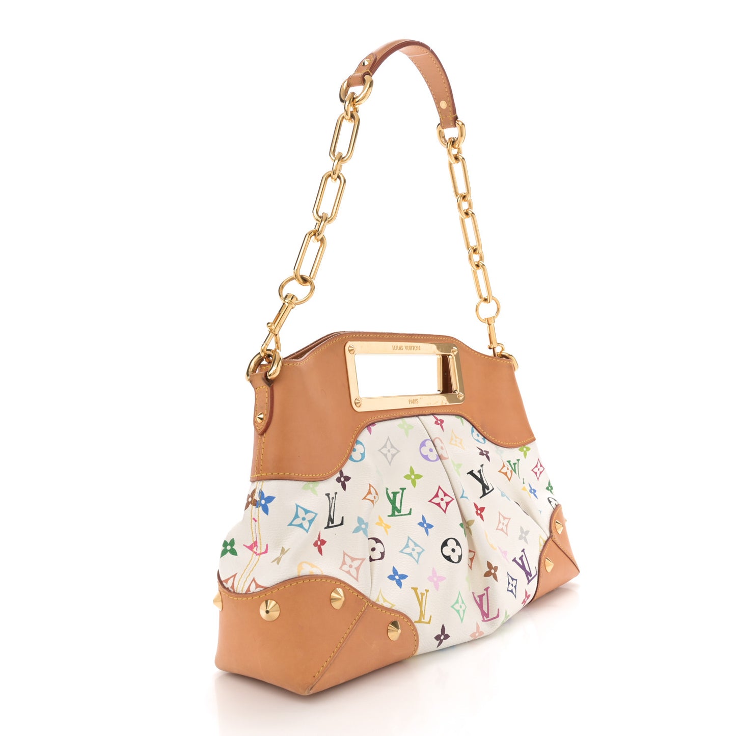 Monogram Multicolor Judy MM White