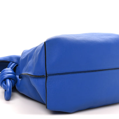 Loewe Calfskin Flamenco Knot Bag Blue 8 of 9