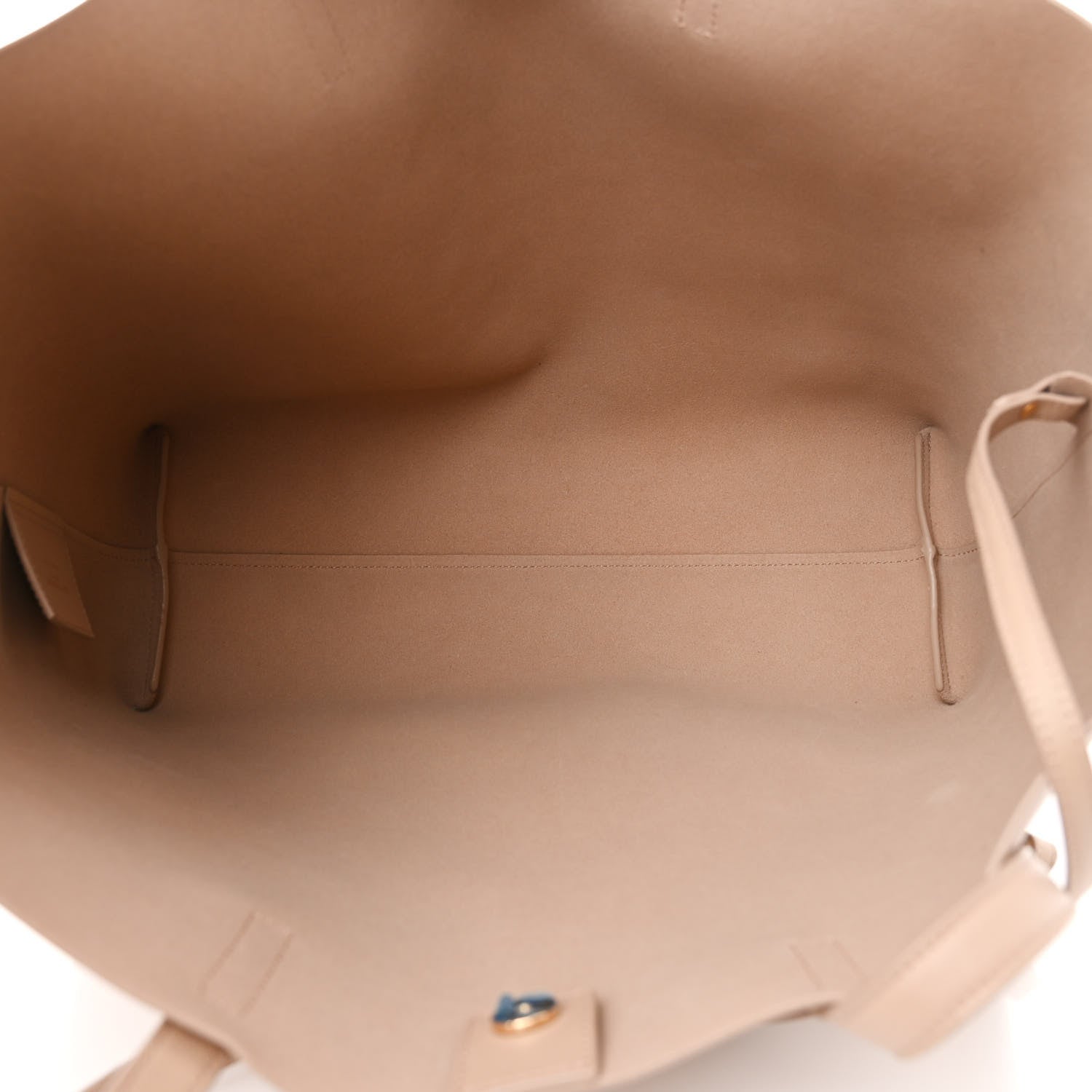 Saint Laurent Calfskin Large Shopping Tote Dark Toffee 6 of 12