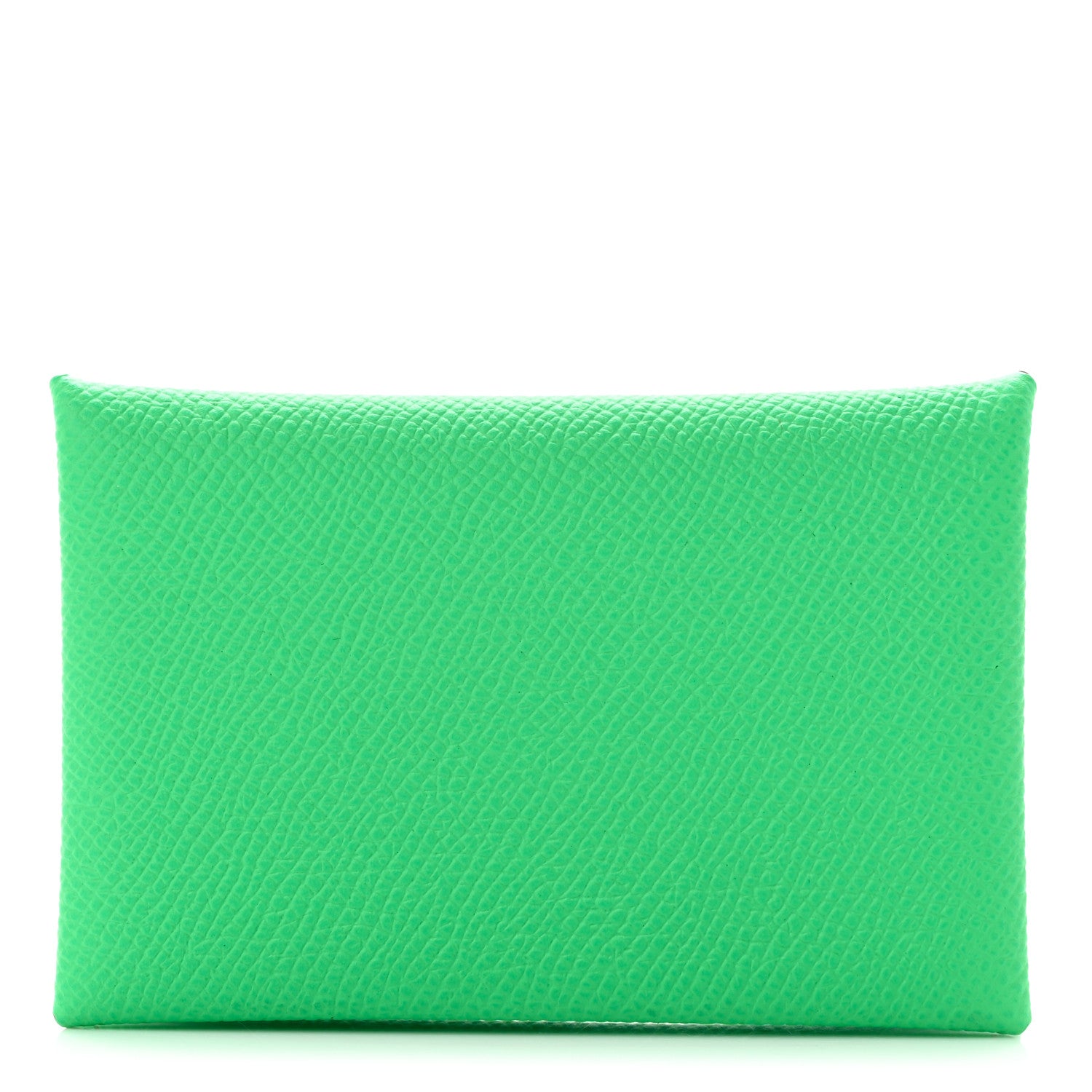 Hermes Epsom Calvi Card Case Vert Comics Vert Fizz 1 of 6