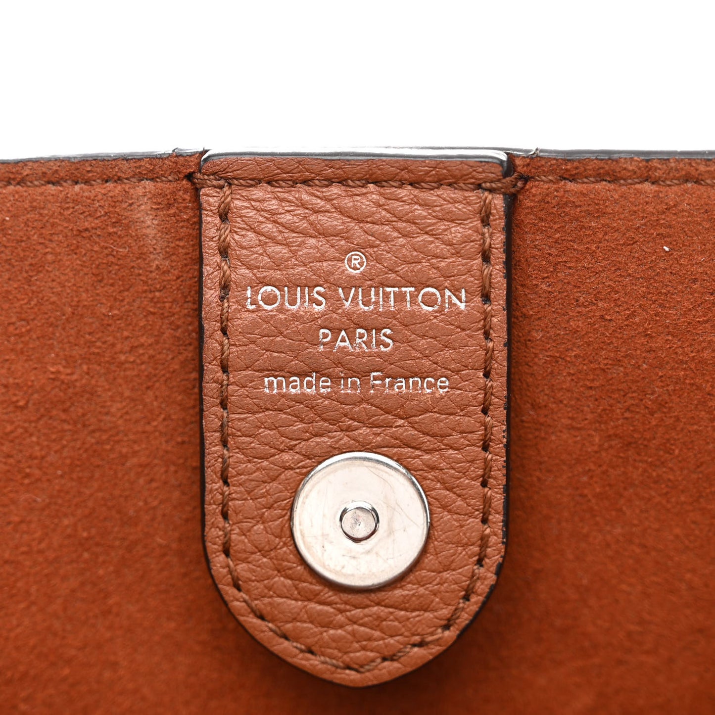 Calfskin Lockmeto Caramel Creme Black