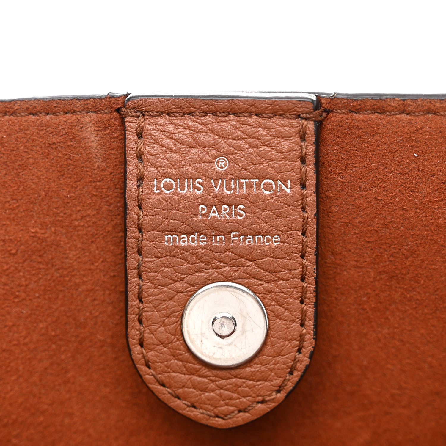 Louis Vuitton Calfskin Lockmeto Caramel Creme Black 8 of 20