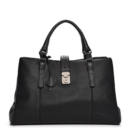 Bottega Veneta Cervo Medium Roma Tote Nero Black 1 of 8