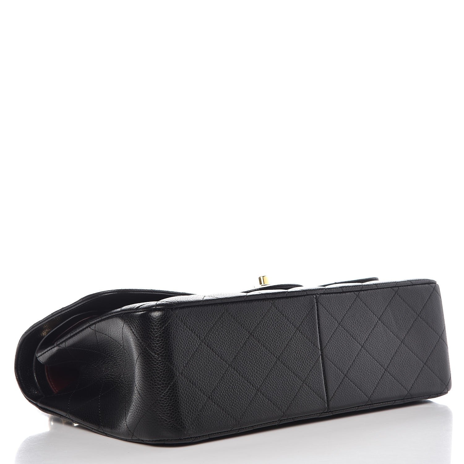 Chanel Caviar Quilted Jumbo Double Flap Black 5 of 10