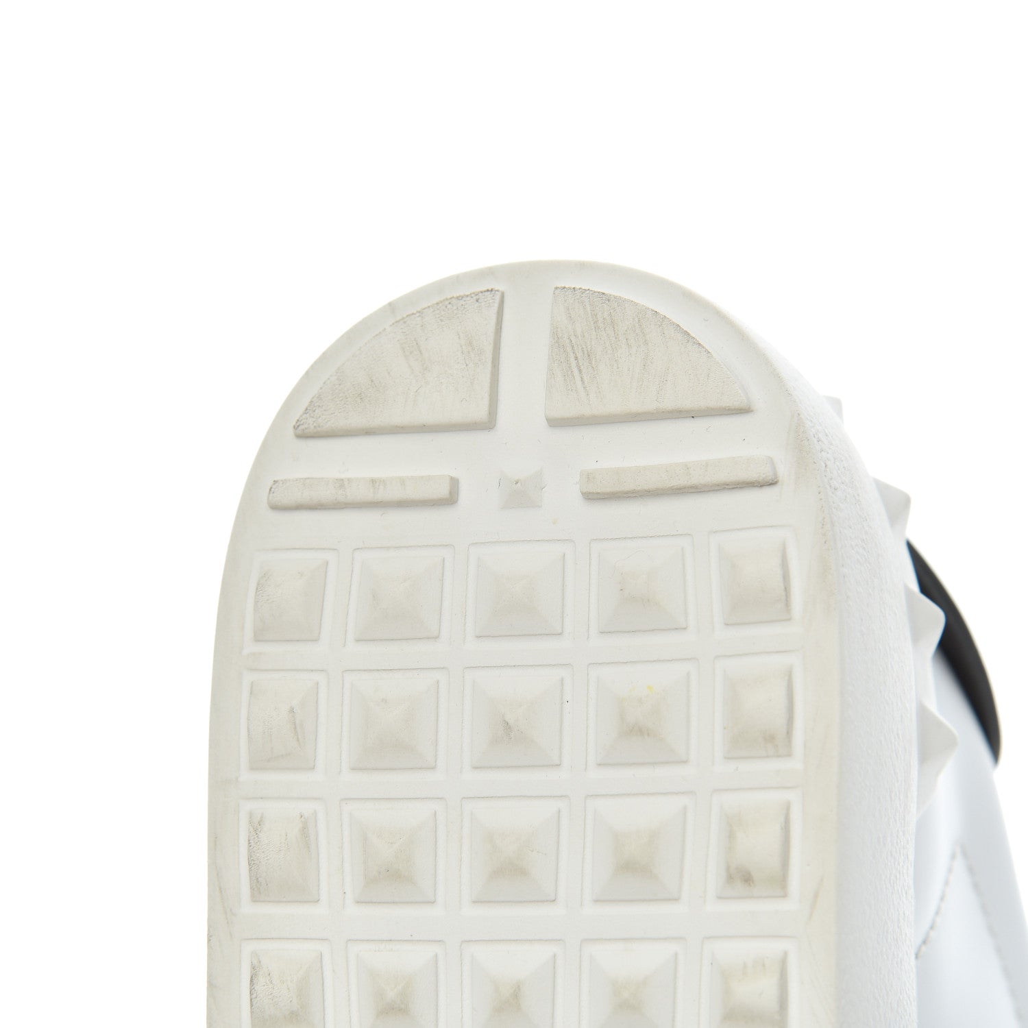 Valentino Garavani Calfskin VLTN Rockstud Open Sneakers 36 White 12 of 26